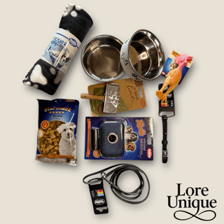 Komfort Box – Das Wesentliche auf einen Blick Komfort zusammengestellte Box mit ausgewählten Basics für den Alltag mit Hund.